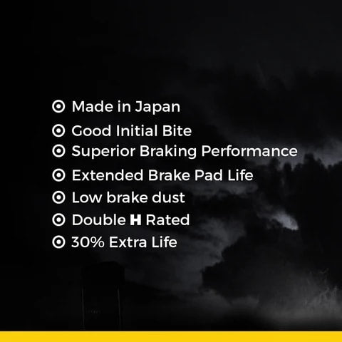 DISC BRAKE PAD VESRAH MADE IN JAPAN CERAMIC VESRAH SD-291