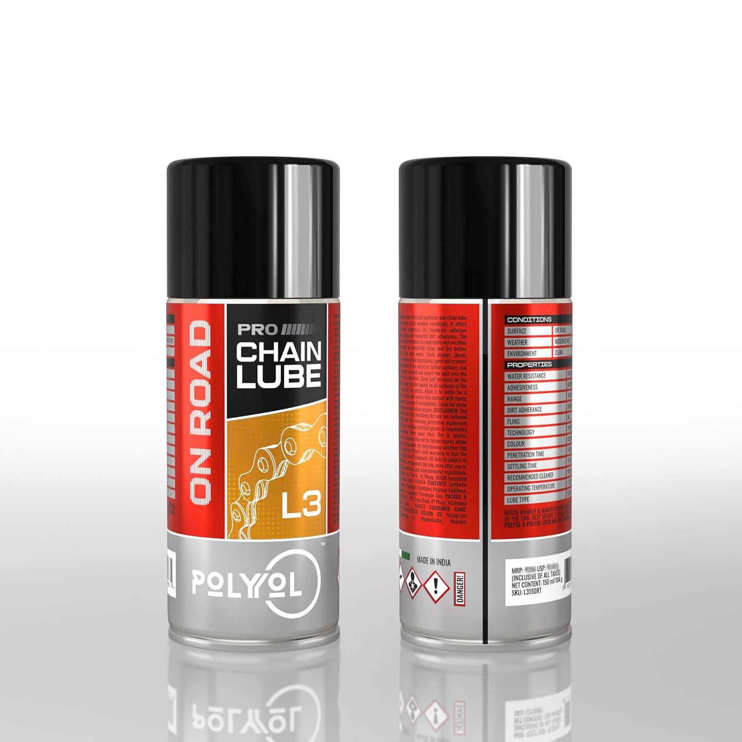 POLYOL L3 Onroad Pro Chain Lube 150 ml