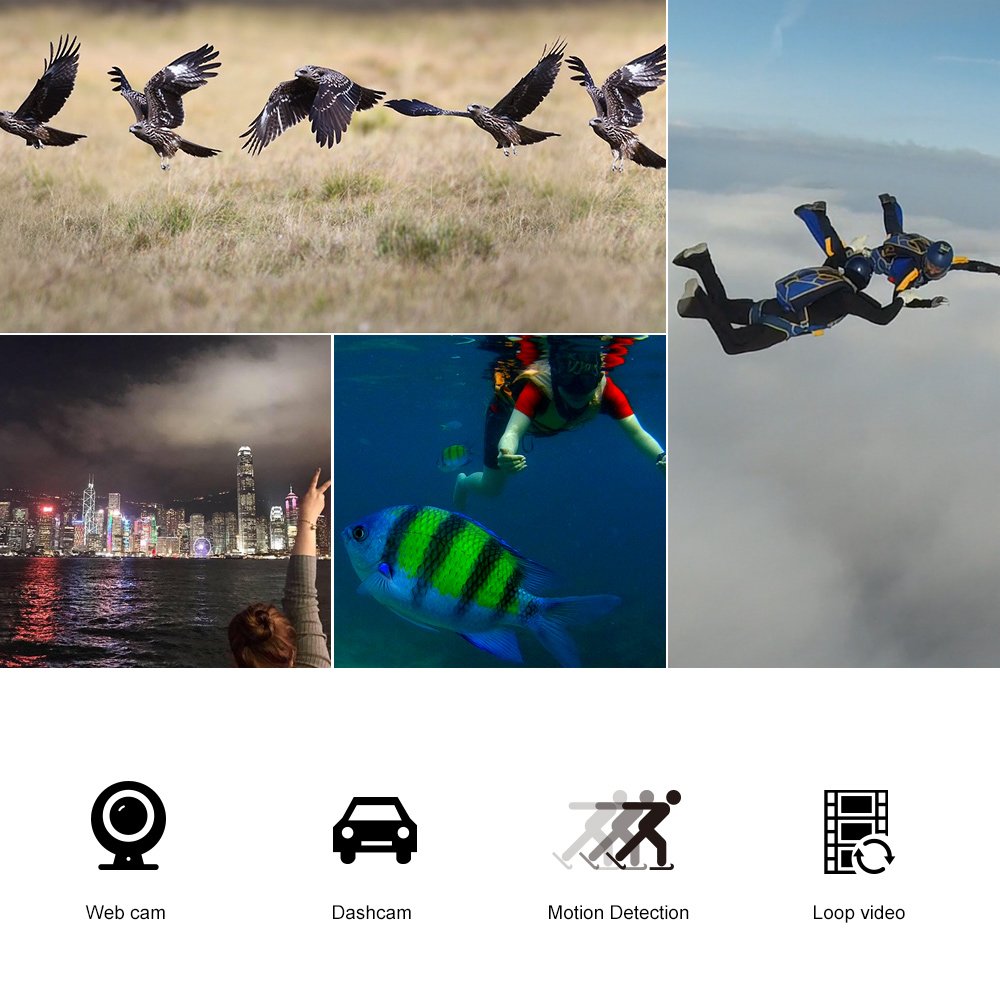 SJCAM SJ6 Legend special V-LOG Bundle with original sj cam mic