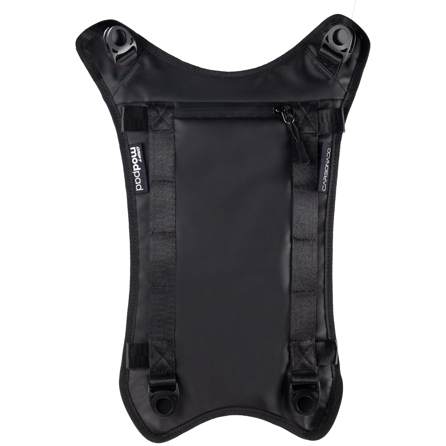 Carbonado Fabric Modpad | Tank Bag Converter for Modpac and Modpac Pro | Compatible with 5L 10L 20L 30L | Black
