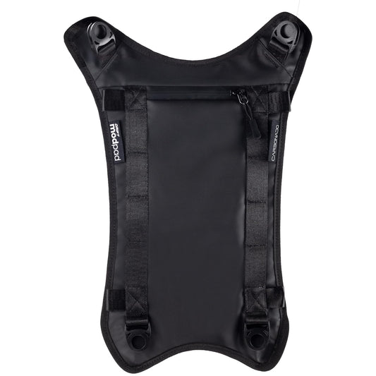 Carbonado Fabric Modpad | Tank Bag Converter for Modpac and Modpac Pro | Compatible with 5L 10L 20L 30L | Black