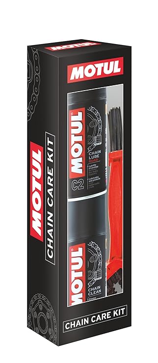 Motul Chain Care Kit- C11 50ml +C2150 ml + Microfiber Cloth