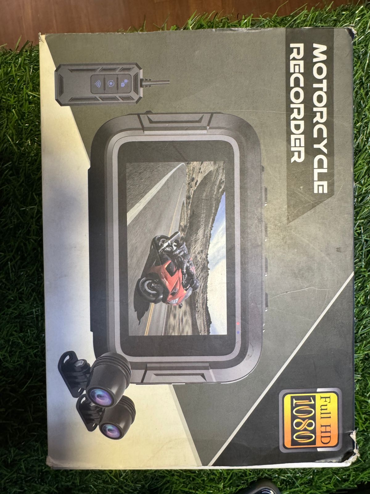 MOTORCYCLE RECORDER 3 INCH DISPLAY