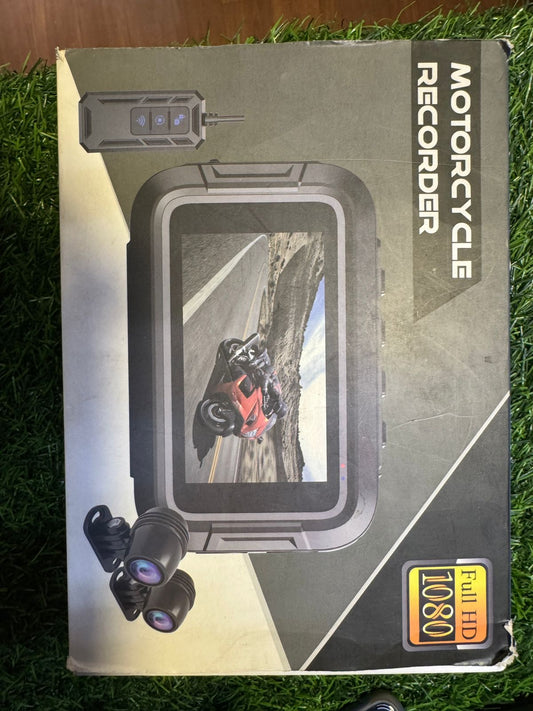 MOTORCYCLE RECORDER 3 INCH DISPLAY