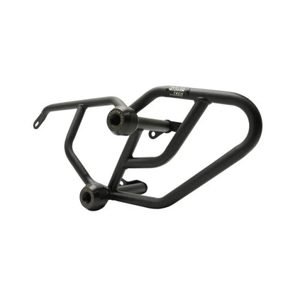 CRASH GUARD – BLACK – NS 200 WITH DUAL SLIDERS