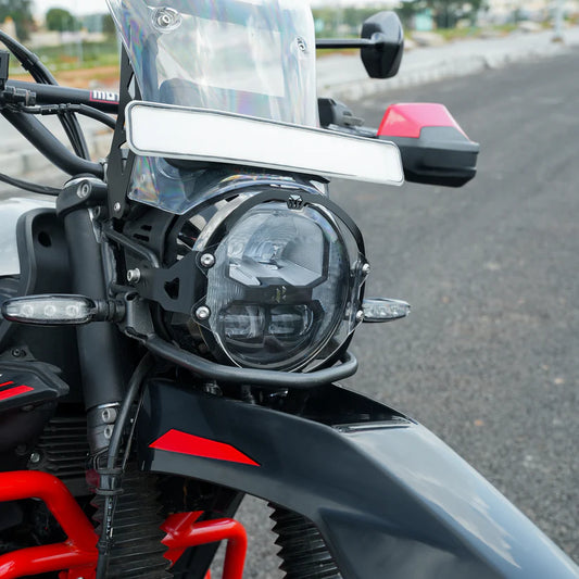 ACRYCLIC HEAD LIGHT GUARD FOR XPULSE 210