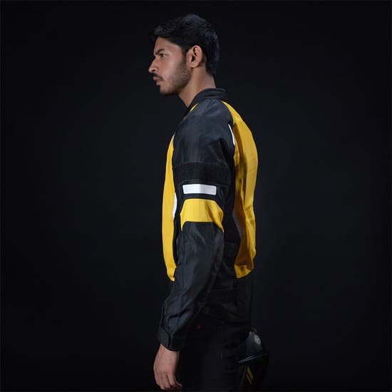 Streetwind Eco-Friendly Riding Jacket – Yellow