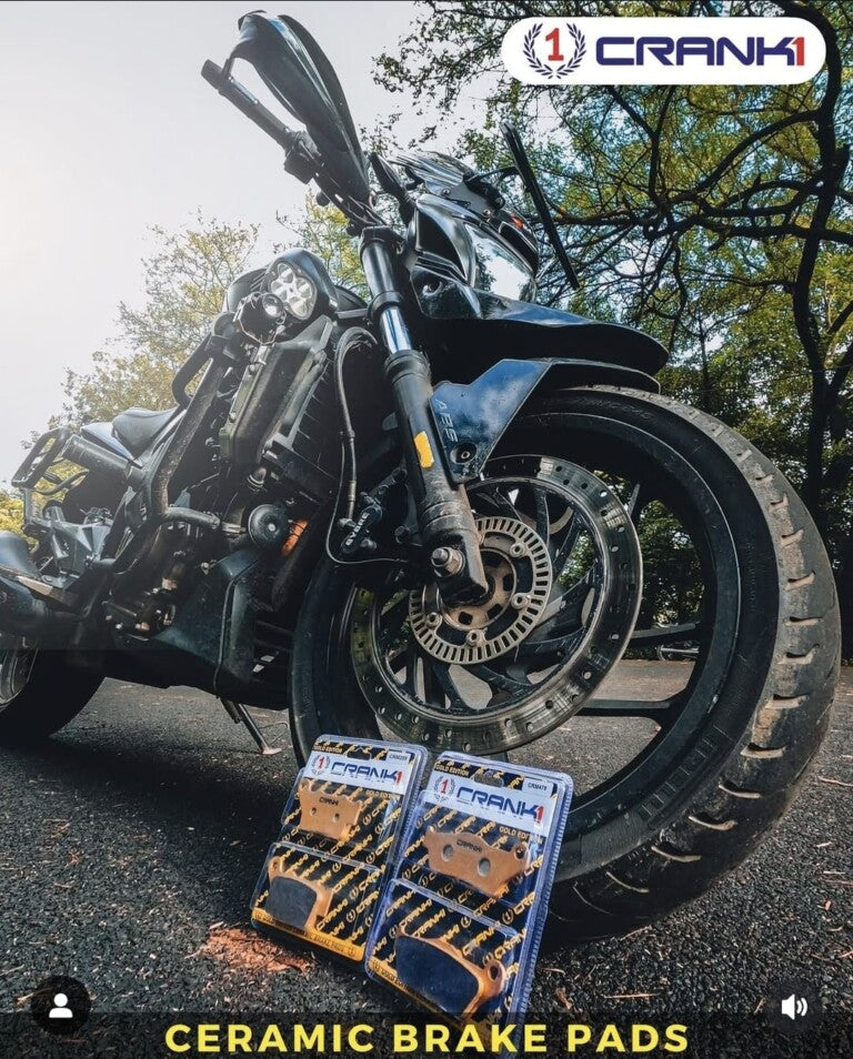 Ceramic Brake Pads For Aprilia SR 125 - Front - CRM063