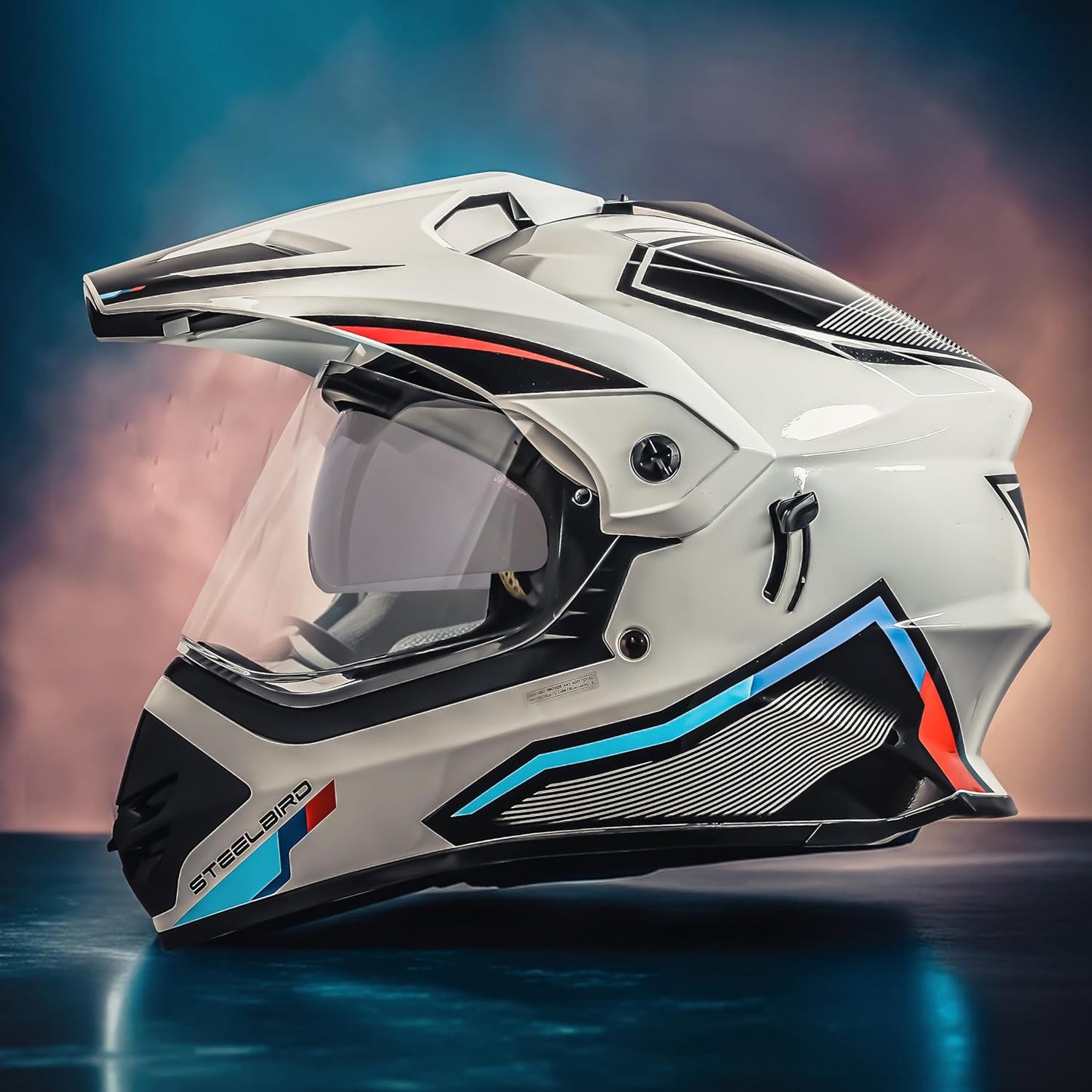 SBH 13 RACER GLOSS WHITE RED