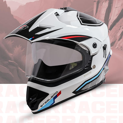 SBH 13 RACER GLOSS WHITE RED