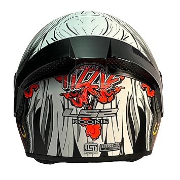 LS2 Helmets - FF352 Rookie - Fizzle BLACK RED