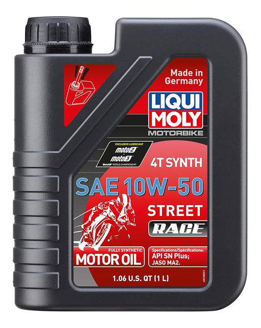 Liqui Moly 1502 Racing Synth 4T Engine Oil 10W-50