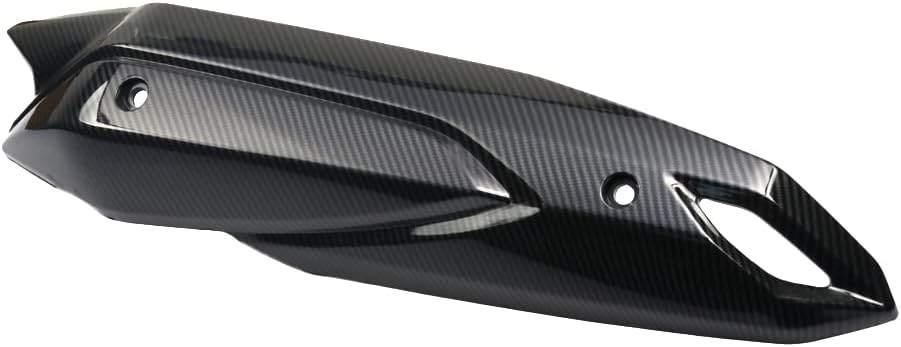 YAMAHA AEROX ACCESSORIES INDIA YAMAHA AEROX EXHAUST SILENCER PLATE COVER CARBON FINISH
