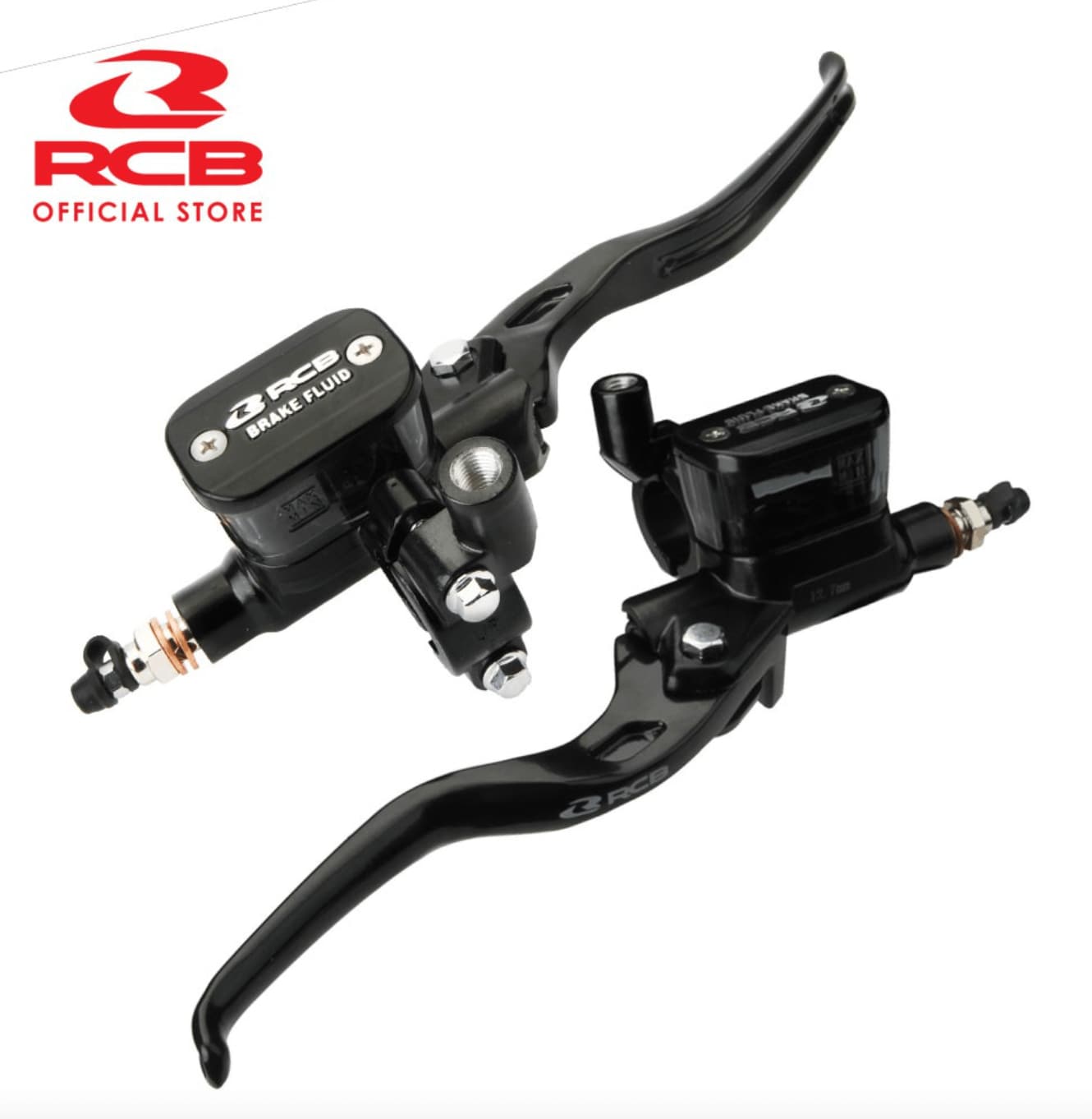 RCB E3 SERIES BLACK MASTER BRAKE PUMP 14 MM RH MASTER CYLINDER 01BP039B