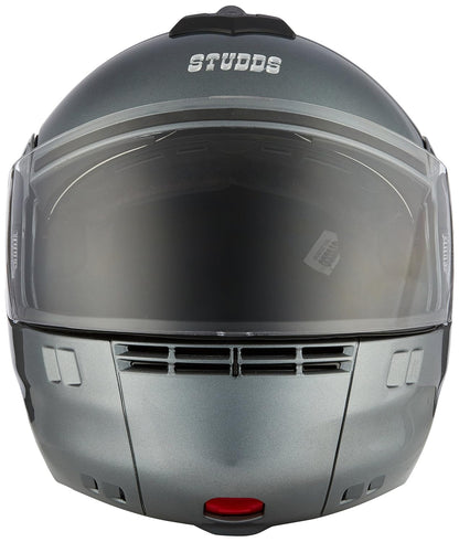 Studds Ninja 3G Flip Up Full Face Helmet GUN GREY