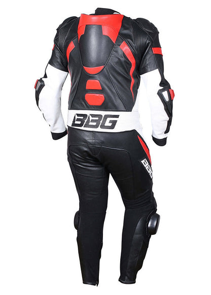 BBG RACE SUIT - Black White Red