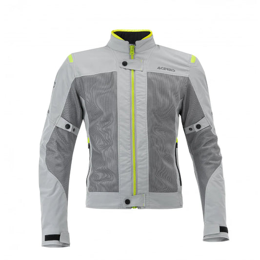 Acerbis Ramsey  Vented Jacket – Grey/Yellow