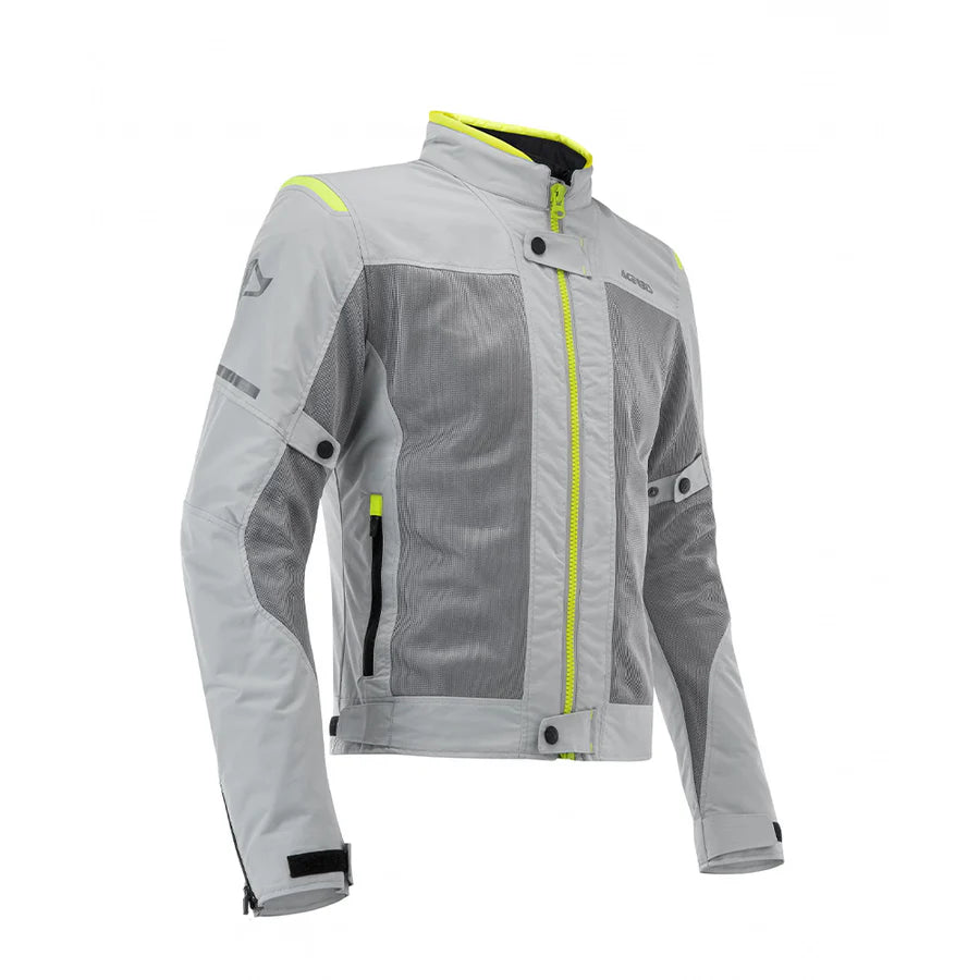Acerbis Ramsey  Vented Jacket – Grey/Yellow
