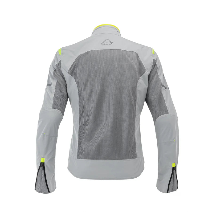 Acerbis Ramsey  Vented Jacket – Grey/Yellow