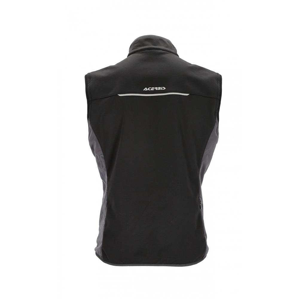 Softshell Track Jacket - Black/Grey