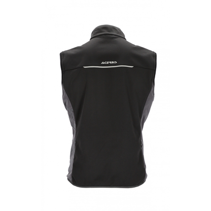 Softshell Track Jacket - Black/Grey