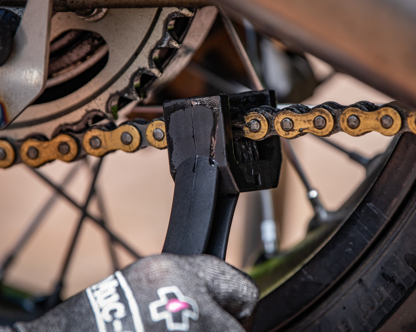 Muc Off Motorcycle Chain Brush