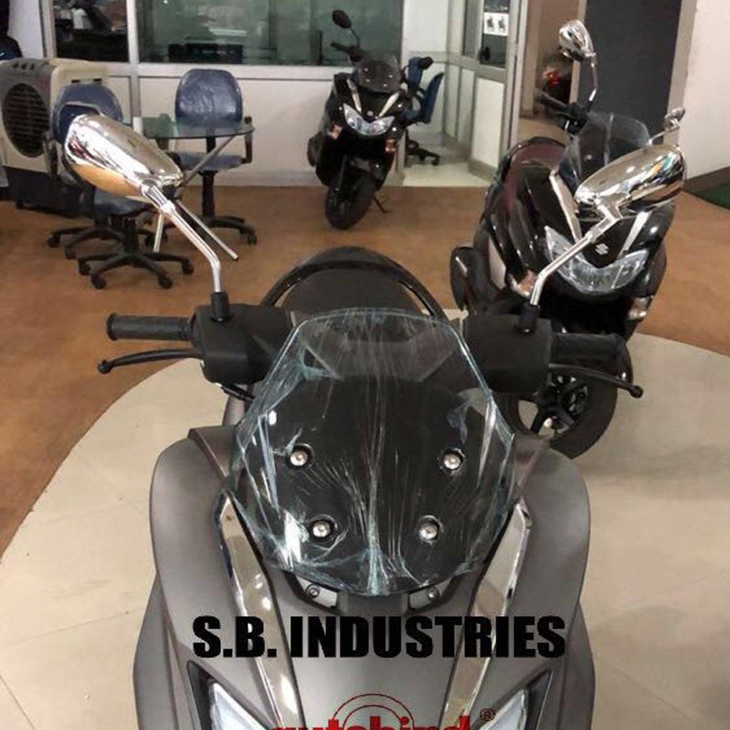 Autobird Stainless Steel Rear View Mirror 151