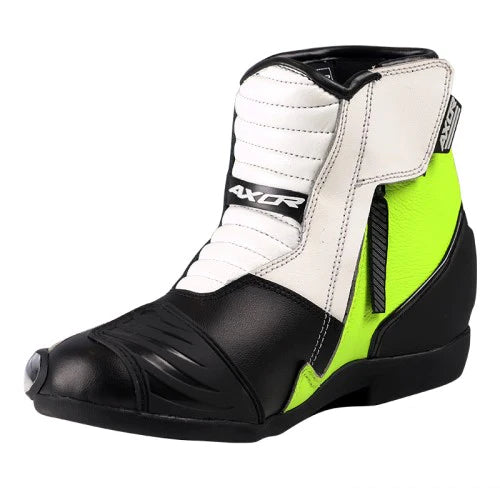 Axor Slicks Riding Boots BLACK NEON GREEN