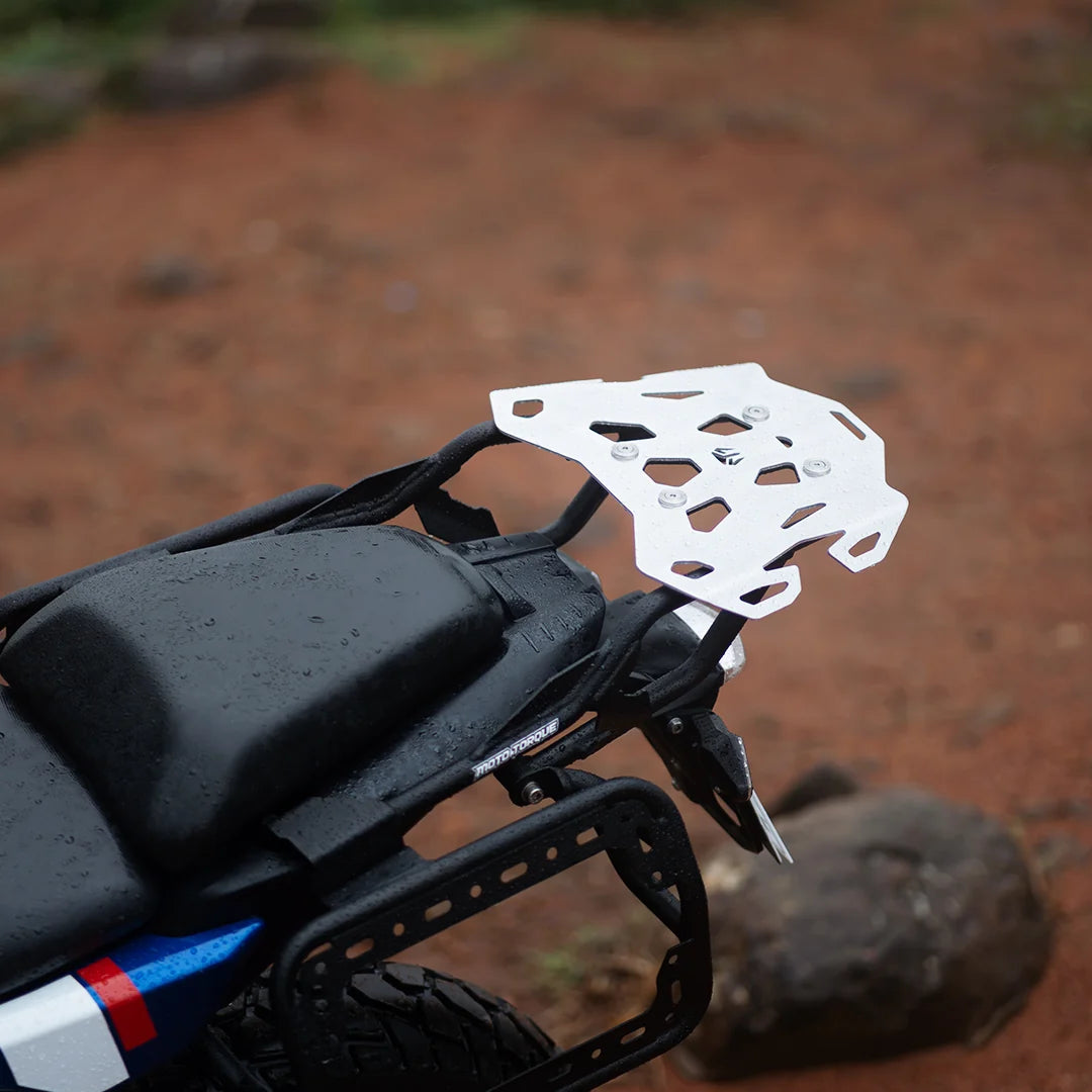 BACK CARRIER WITH ALUMINIUM TOP PLATE FOR BMW F450 GS