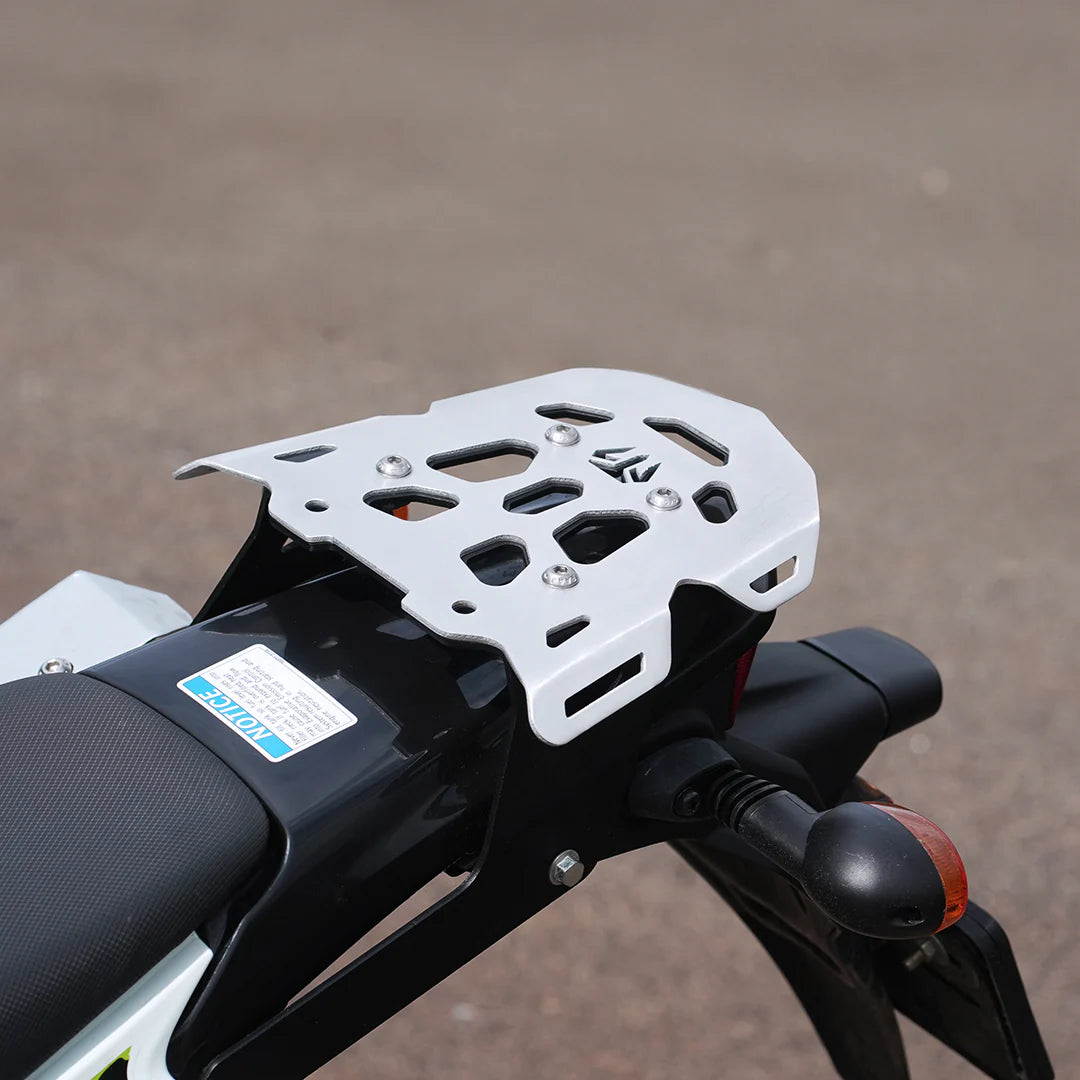 ALUMINIUM TOP PLATE WITH MS BACK CARRIER FOR KAWASAKI KLX 230