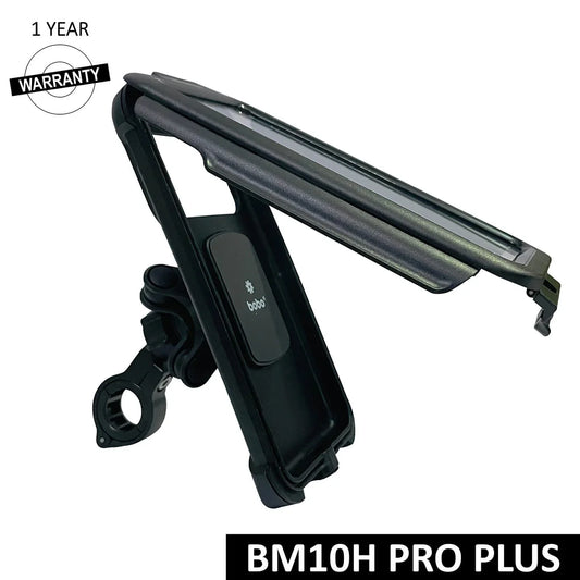 BOBO BM10H PRO PLUS Fully Waterproof Bike Phone Holder with PRO PLUS Vibration Damper