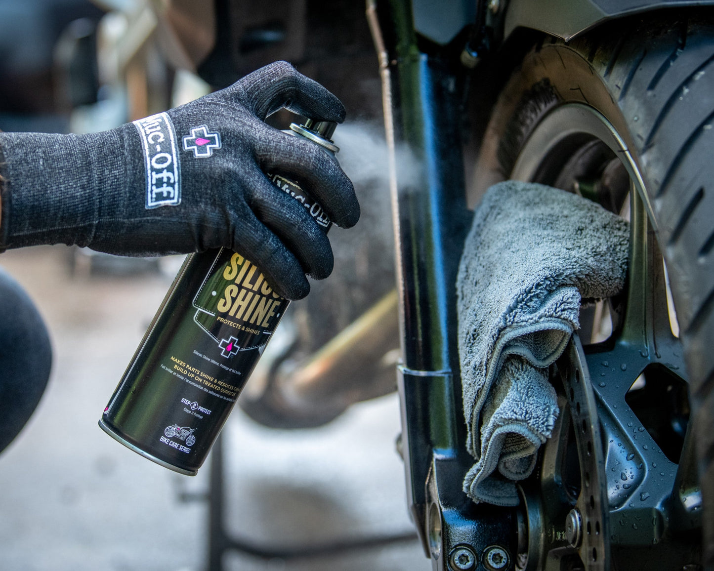 Muc Off Motorcycle Silicon Shine 500ml