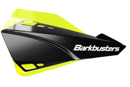 Barkbusters SABRE MX Enduro Handguards Black (with deflectors in Yellow Hi Viz) (SAB-1BK-01-YH)
