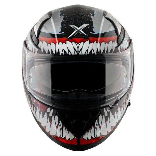 Apex Marvel Venom Helmet Black Red