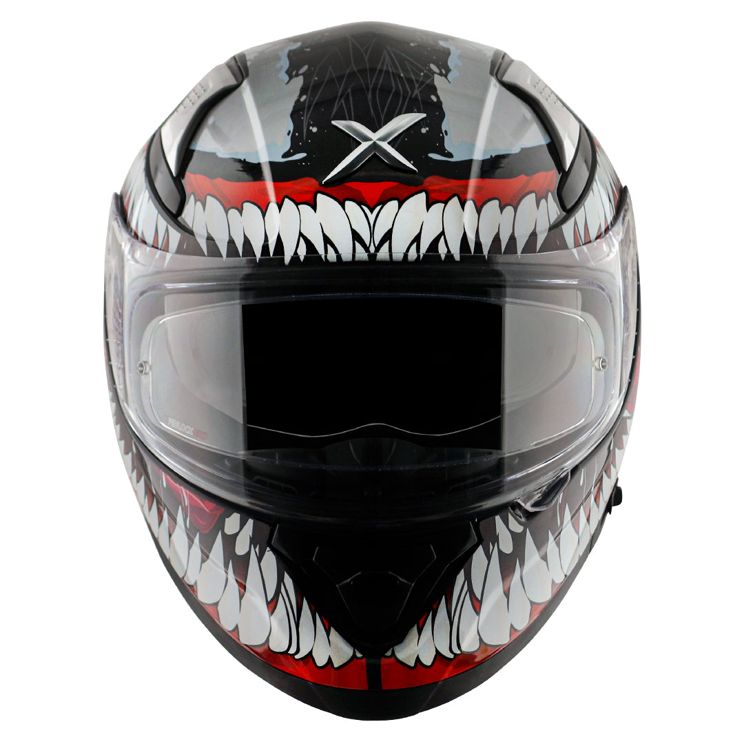 Apex Marvel Venom Helmet Black Red