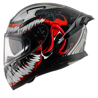 Apex Marvel Venom Helmet Black Red