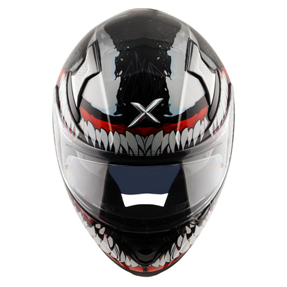 Apex Marvel Venom Helmet Black Red