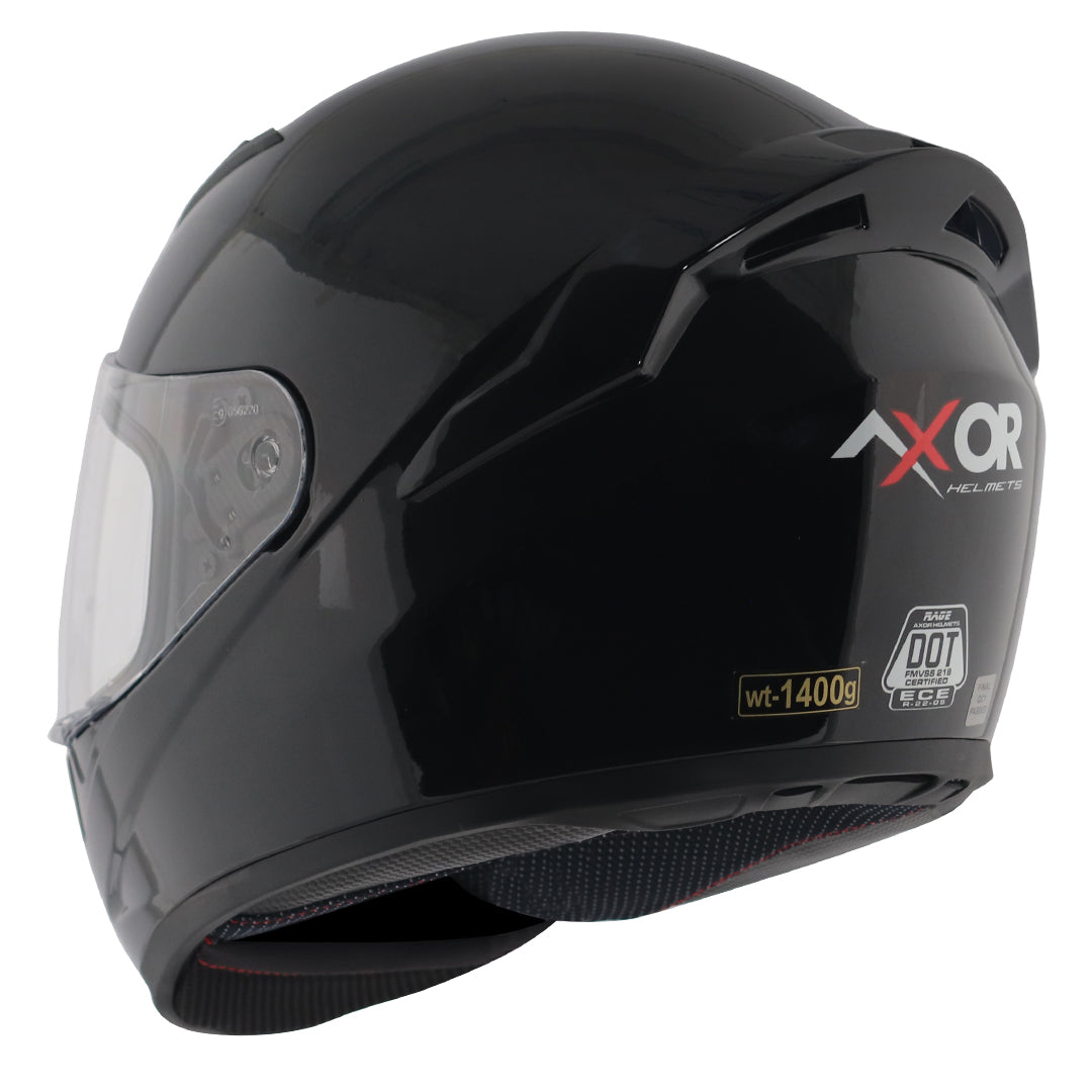 Axor Rage Solid Helmet Black