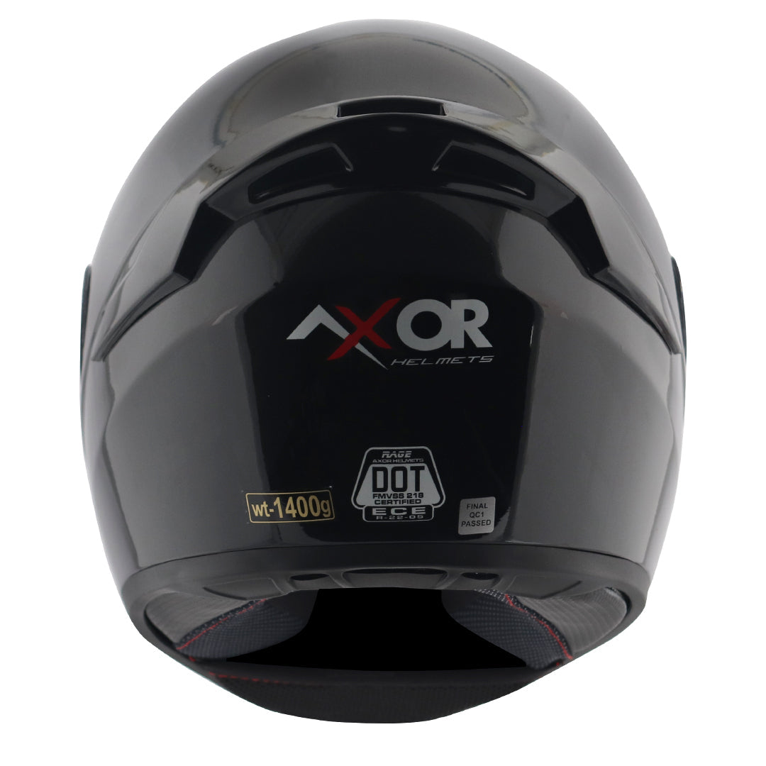 Axor Rage Solid Helmet Black