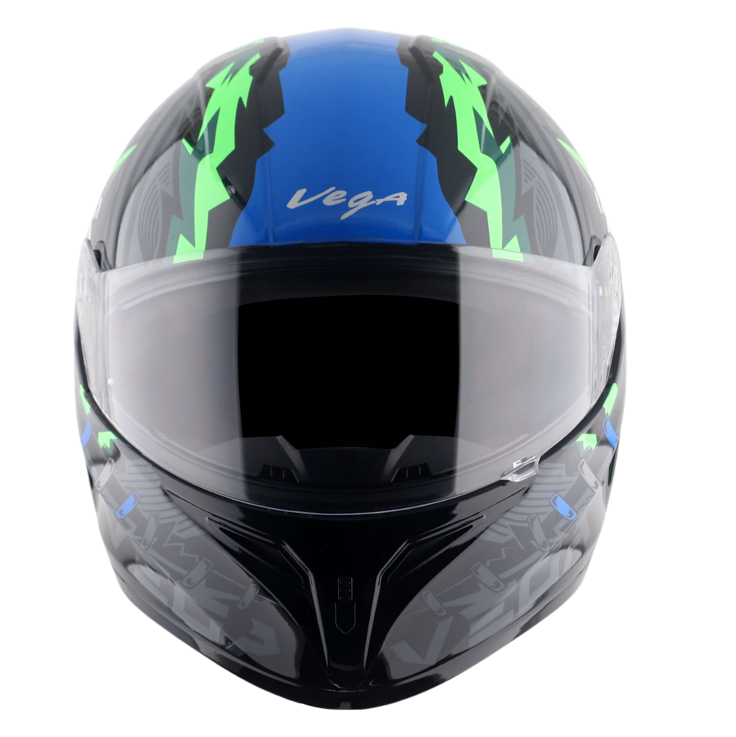Vega Voyager Killer Full Face Helmet With Spoiler