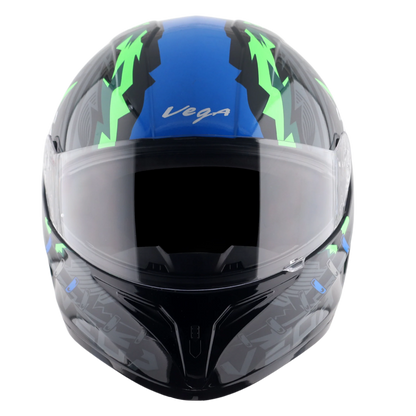 Vega Voyager Killer Full Face Helmet With Spoiler