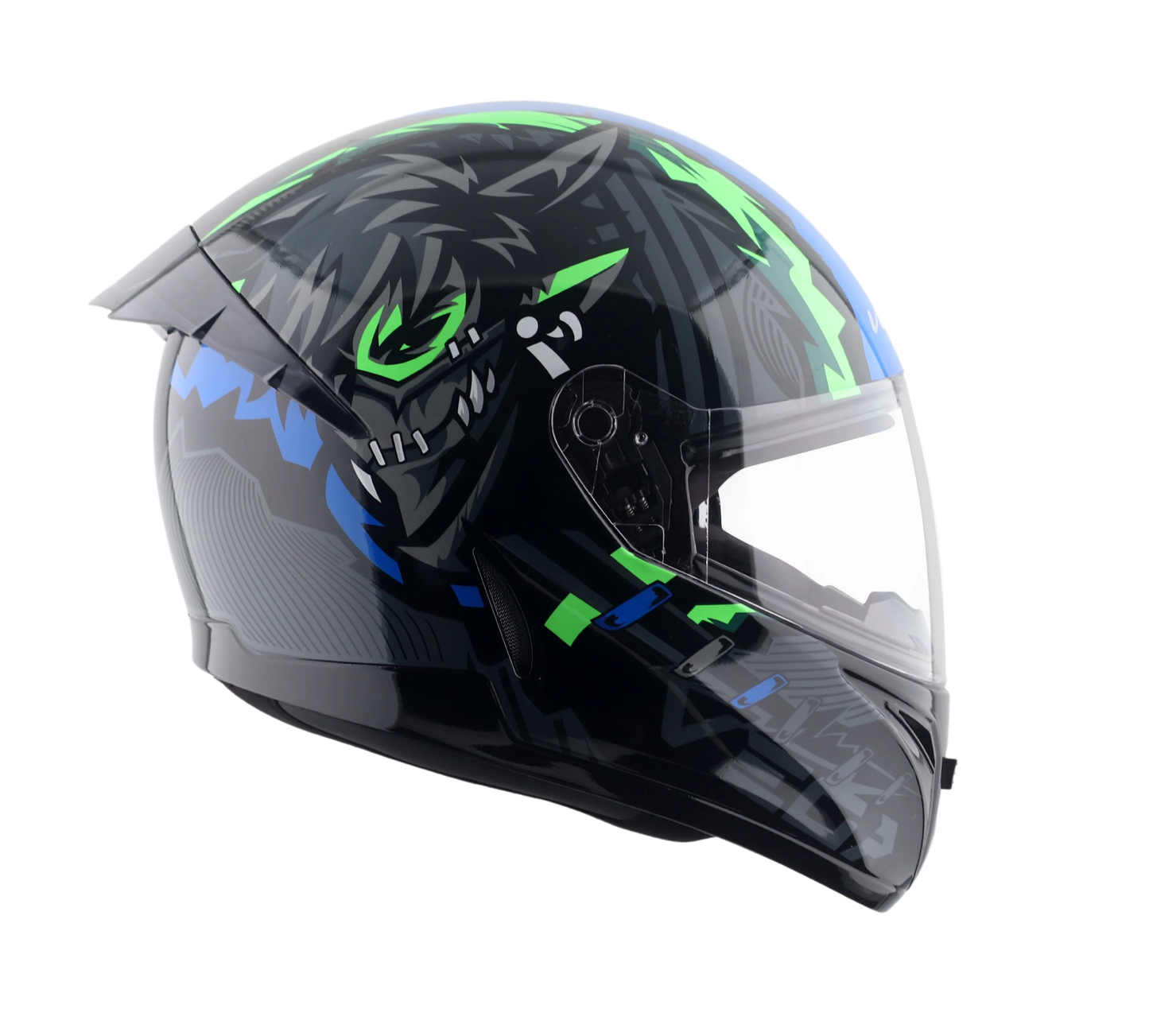 Vega Voyager Killer Full Face Helmet With Spoiler