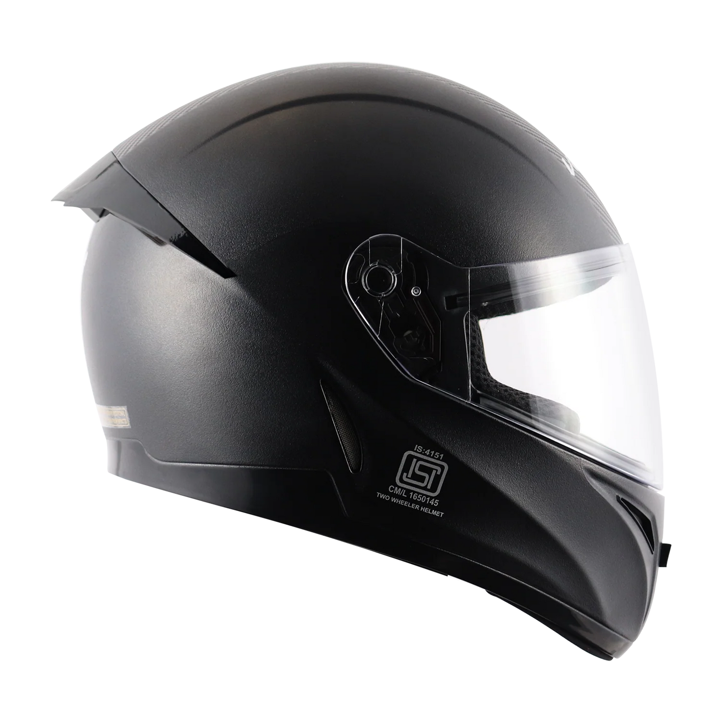 Breeze Texture Finish Helmet MATT BLACK VEGA