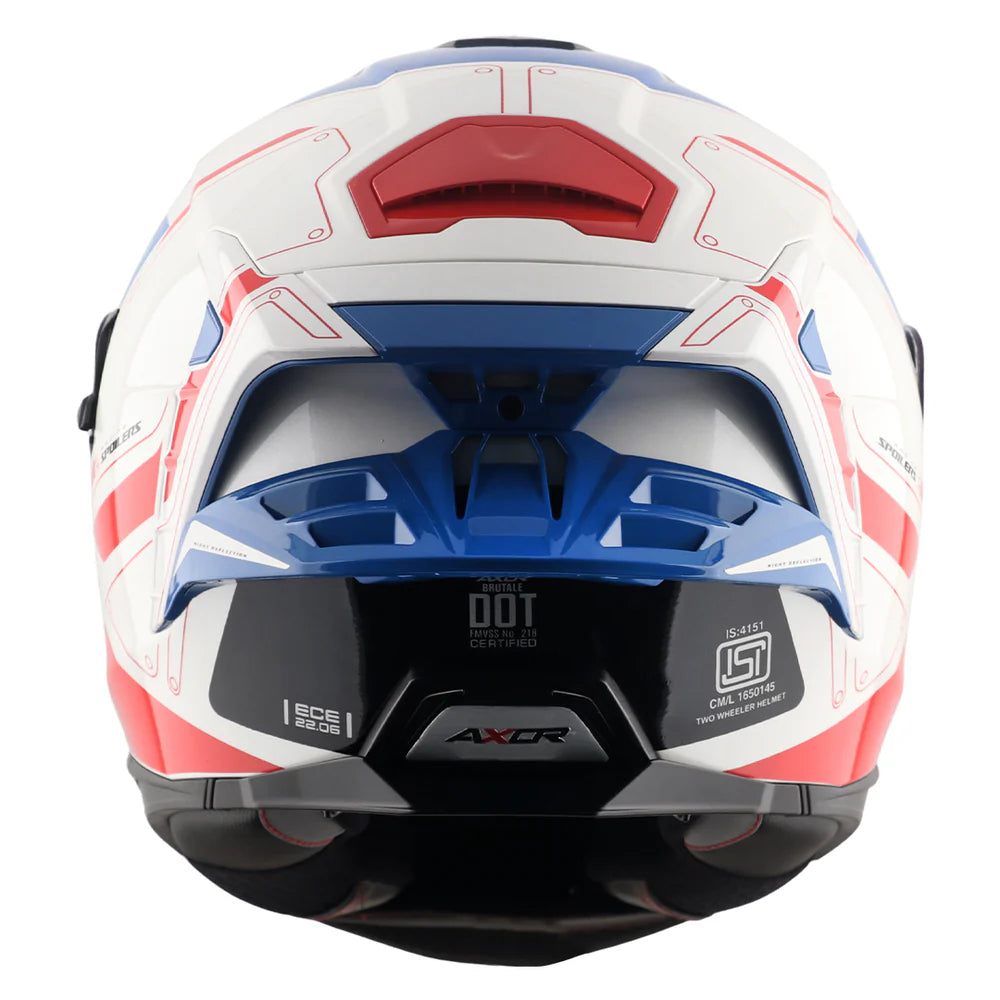 Brutale helmet Dual Spoiler Helmet