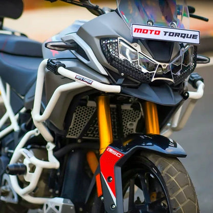 TVS APACHE RTX 300 CRASH GUARD STALLION PRO WHITE
