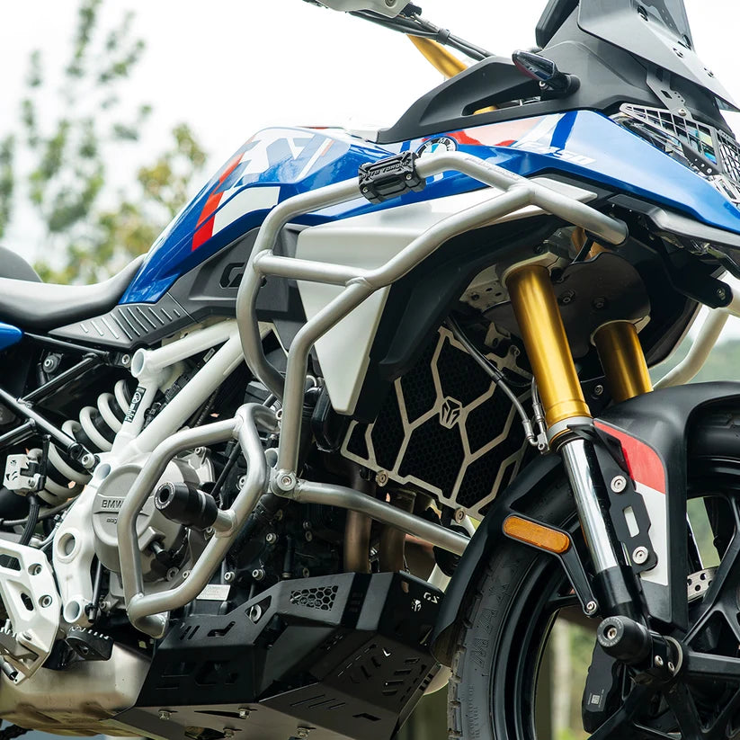 CRASH GUARD FOR BMW F450 GS SILVER