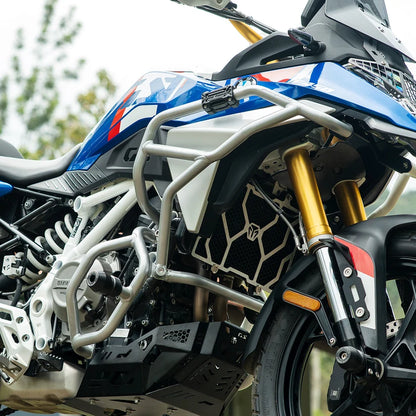 CRASH GUARD FOR BMW F450 GS SILVER