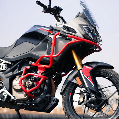 STALLION CRASH GUARD(RED) FOR TVS APACHE RTX 300