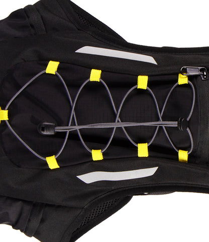 Cramster Oasis Hydration Backpack with 2L Bladder (Black Yellow)