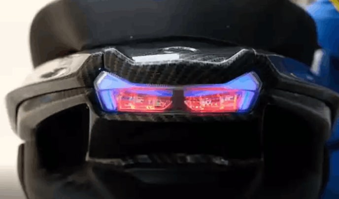 YAMAHA AEROX ACCESSORIES INDIA YAMAHA AEROX INTEGRATED LED TAIL LIGHT JPA